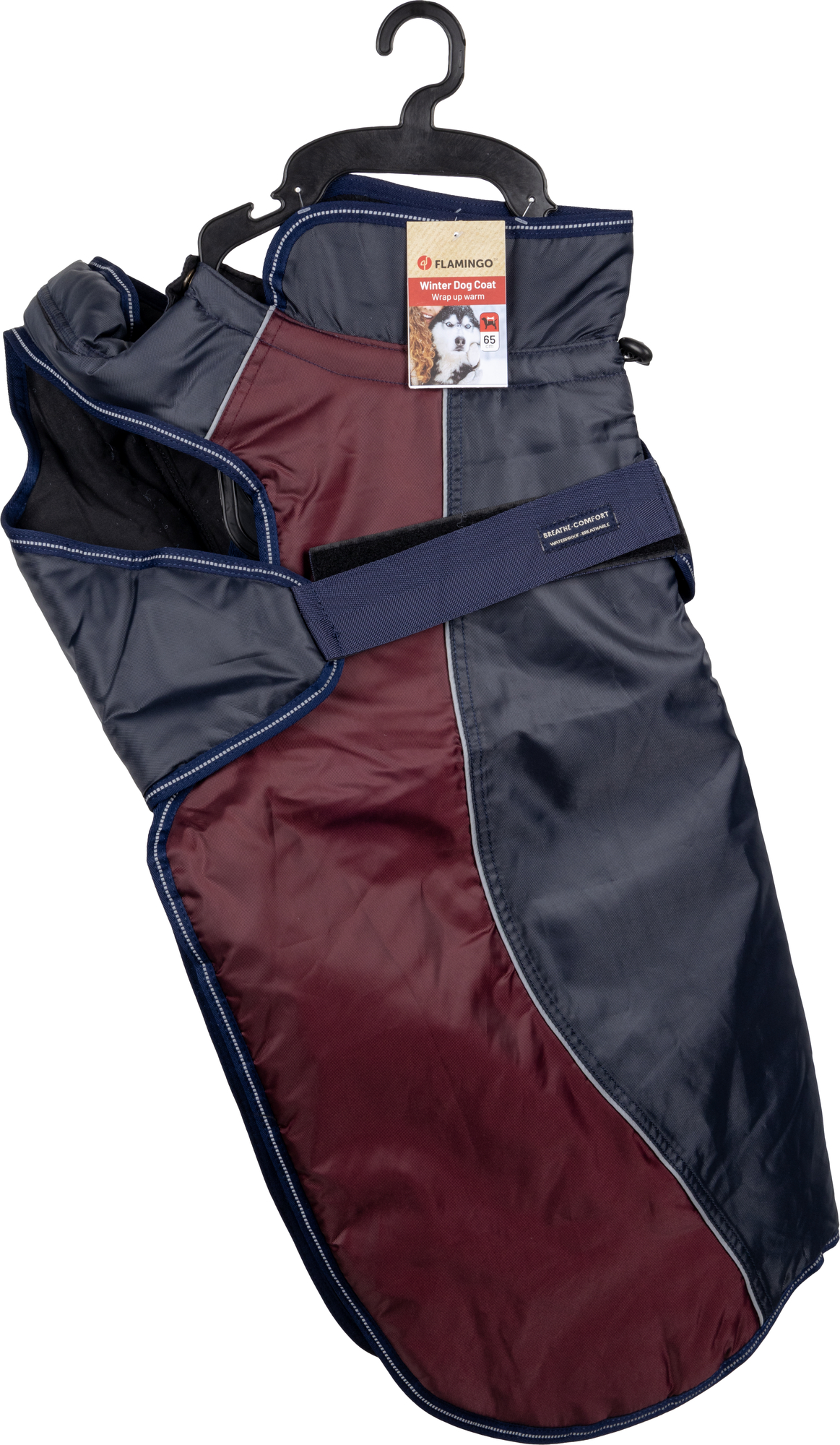 Flamingo Winter coat Eisberg Dark blue & Bordeaux
