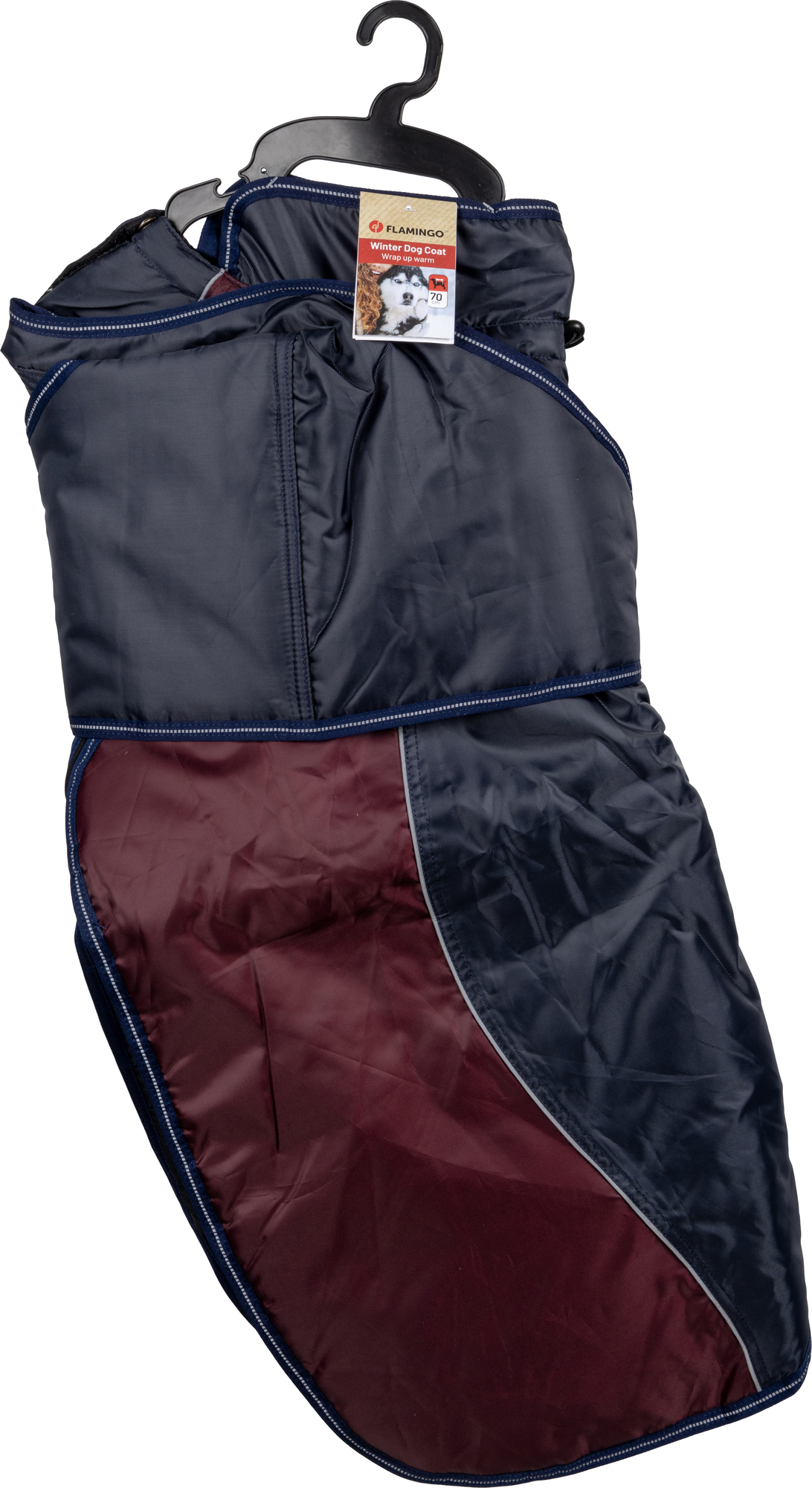 Flamingo Winter coat Eisberg Dark blue & Bordeaux