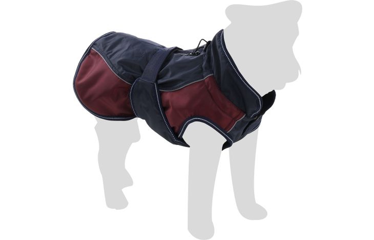 Flamingo Winterjas Eisberg Donkerblauw & Bordeaux