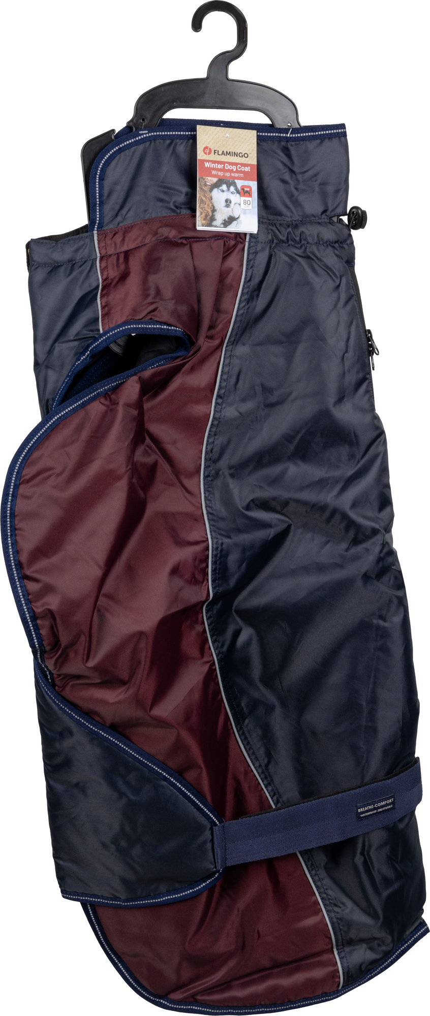 Flamingo Winter coat Eisberg Dark blue & Bordeaux