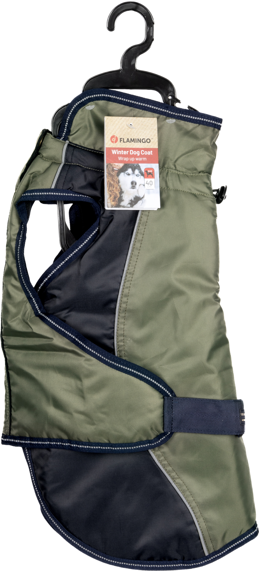 Flamingo Winter coat Eisberg Khaki & Dark blue