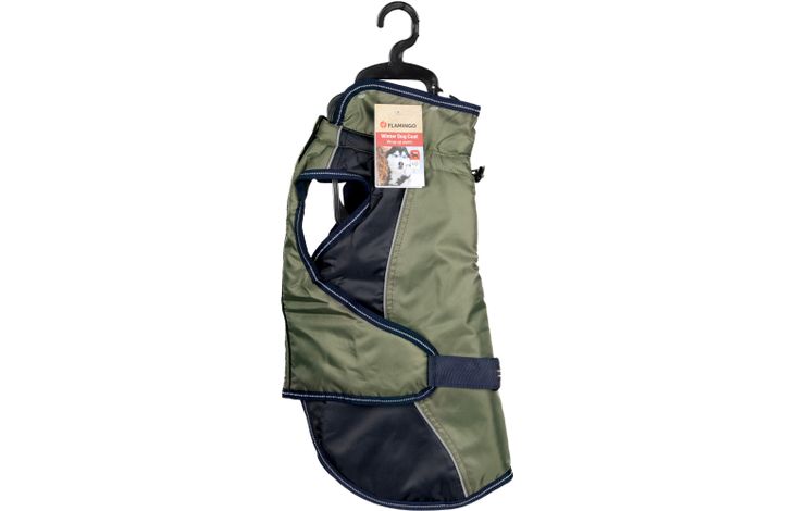 Flamingo Winterjas Eisberg Kaki & Donkerblauw