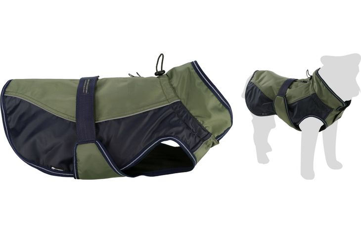 Flamingo Winterjas Eisberg Kaki & Donkerblauw