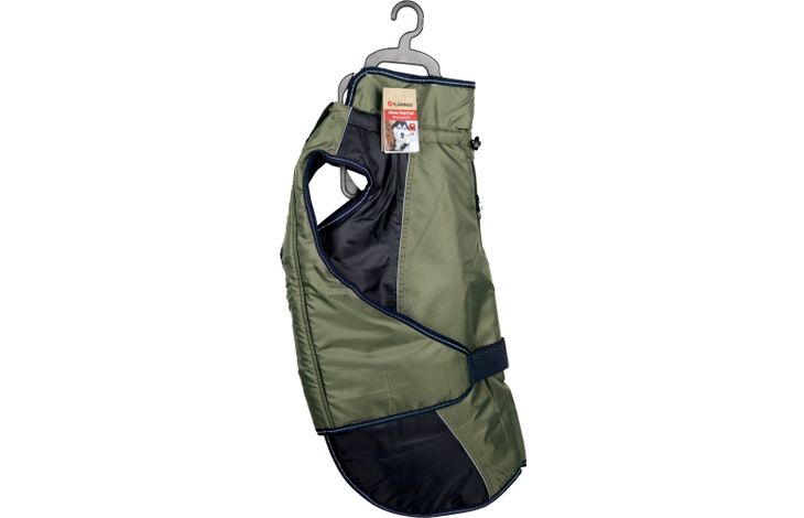 Flamingo Winterjas Eisberg Kaki & Donkerblauw