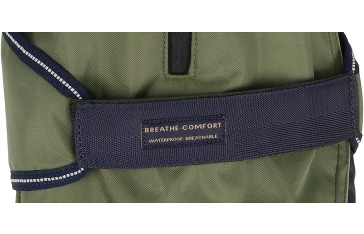 Flamingo Winterjas Eisberg Kaki & Donkerblauw