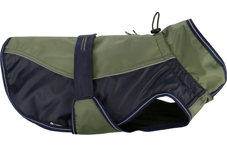 Flamingo Winterjas Eisberg Kaki & Donkerblauw