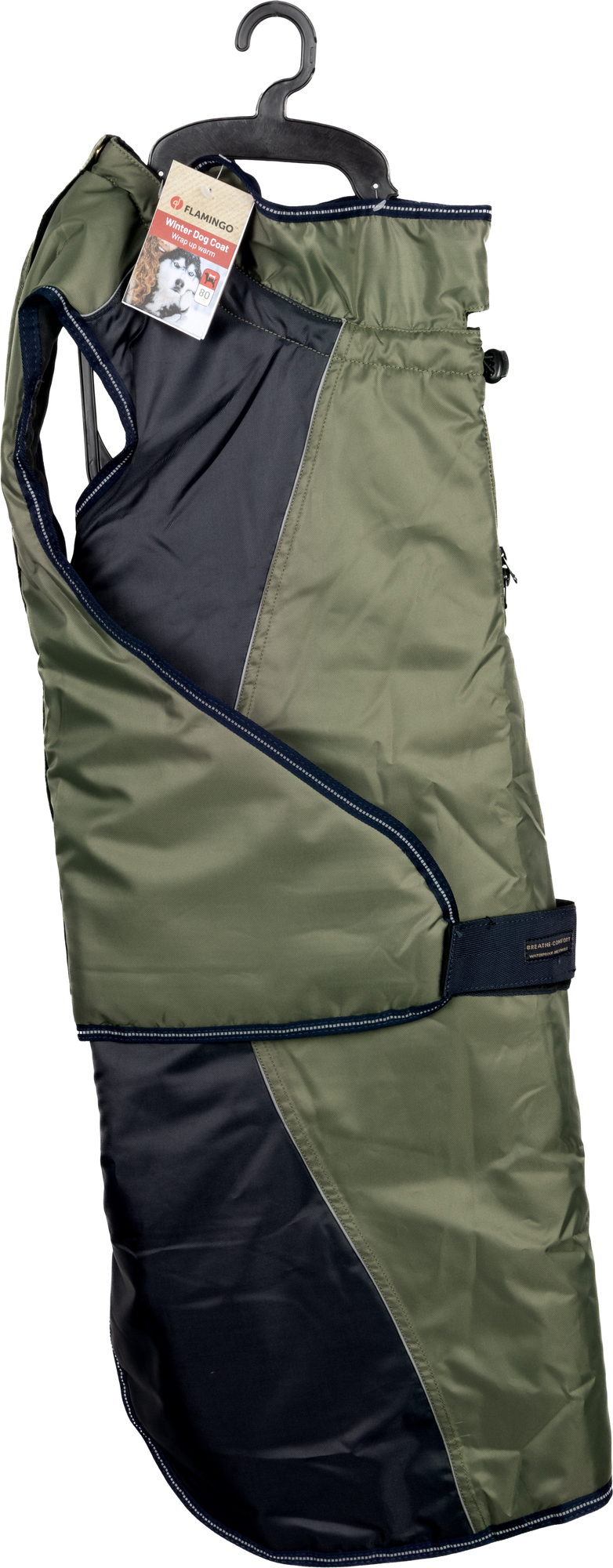 Flamingo Winter coat Eisberg Khaki & Dark blue