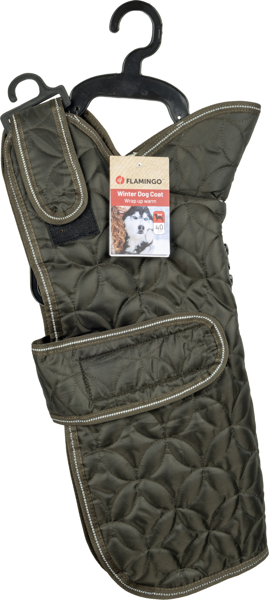 Flamingo Winter coat Ushi Khaki