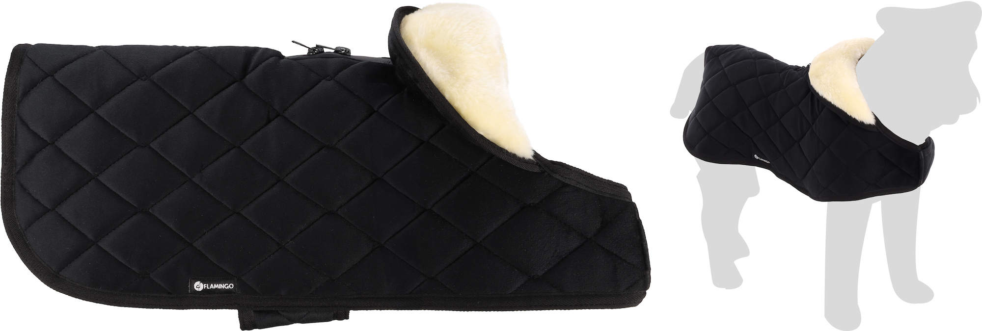 Flamingo Winter coat Jaffa Black