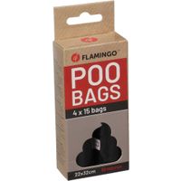Flamingo Poepzak Basic Blekz Zwart