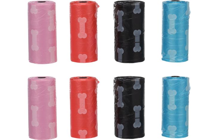 Flamingo Poepzak Basic Bones Meerkleurig