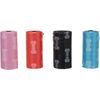 Poepzak Basic Bones-Paws Meerkleurig Rol Roze, Rood, Zwart, Blauw Botjes