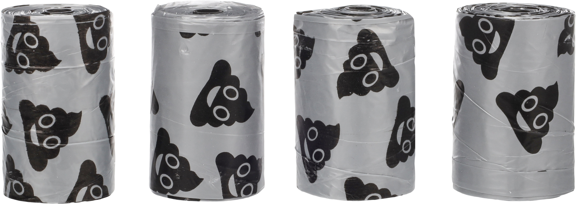 Flamingo Sac à déjections Extra fort Lacha Argent & Noir