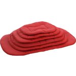Cushion Firenze Thin Oval Red