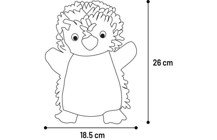 Flamingo Toy Gwido Penguin Grey