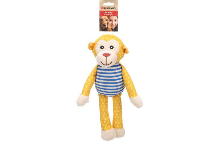 Flamingo Toy Grilla Monkey Yellow