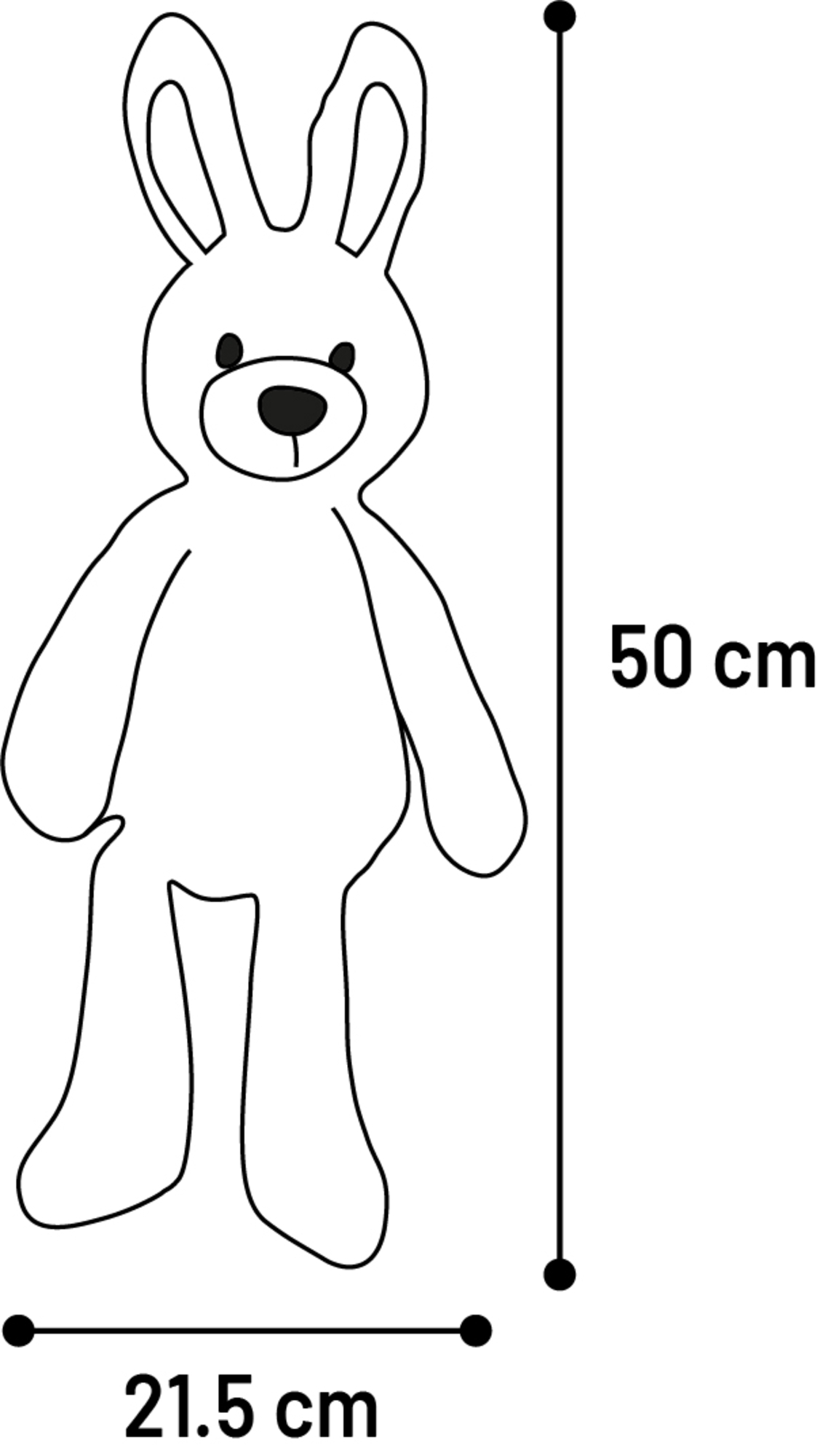 Flamingo Toy Roza Rabbit Pink