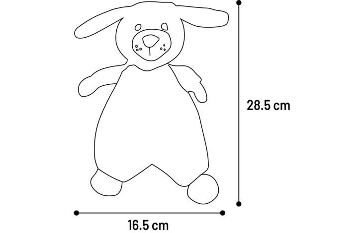 Flamingo Toy Roza Dog Pink