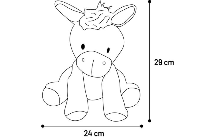 Flamingo Toy Azor Donkey Pink