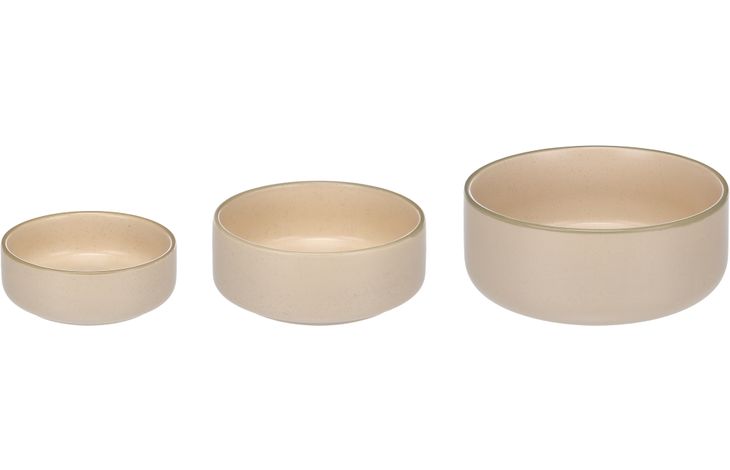 Flamingo Eet- en drinkpot Lado Rond Beige
