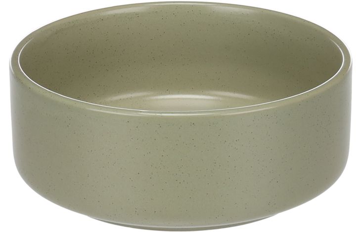 Flamingo Feeding and drinking bowl Lajos Round Green