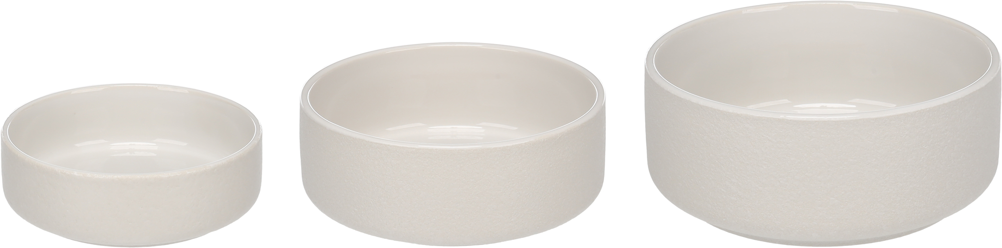 Flamingo Feeding and drinking bowl Rama Round White
