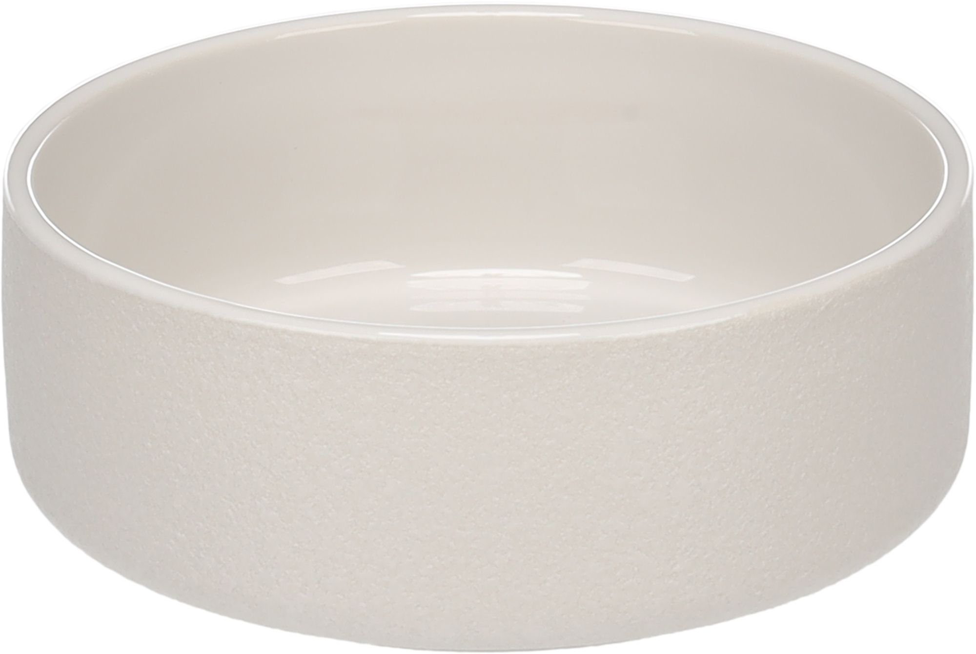 Flamingo Feeding and drinking bowl Rama Round White