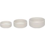 Feeding and drinking bowl Rama Round White