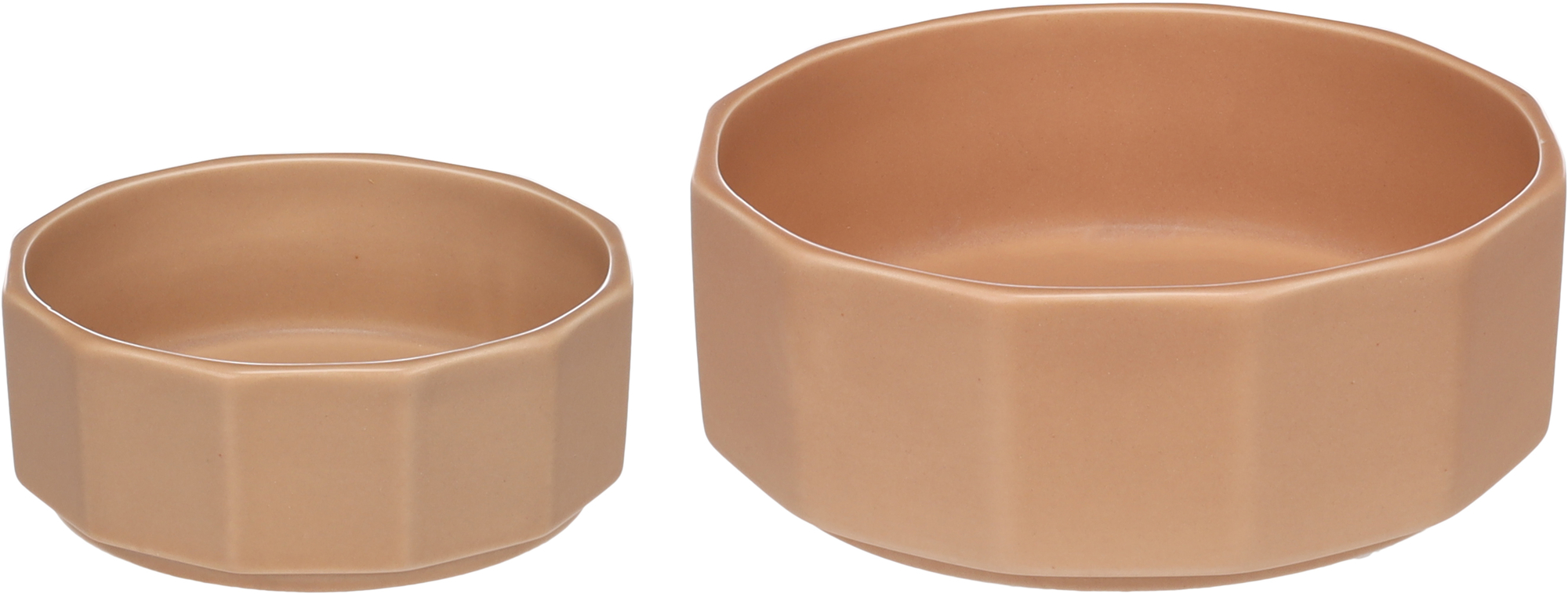 Flamingo Feeding and drinking bowl Valerio Round Pink