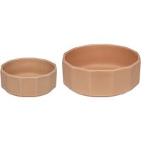 Flamingo Feeding and drinking bowl Valerio Round Pink