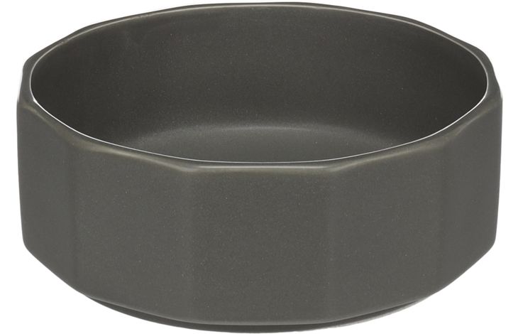 Flamingo Feeding and drinking bowl Valerio Round Grey