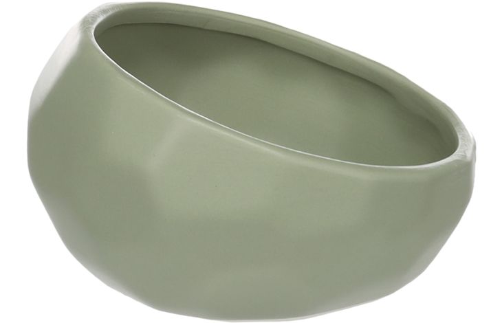 Flamingo Feeding and drinking bowl Unic Round Green