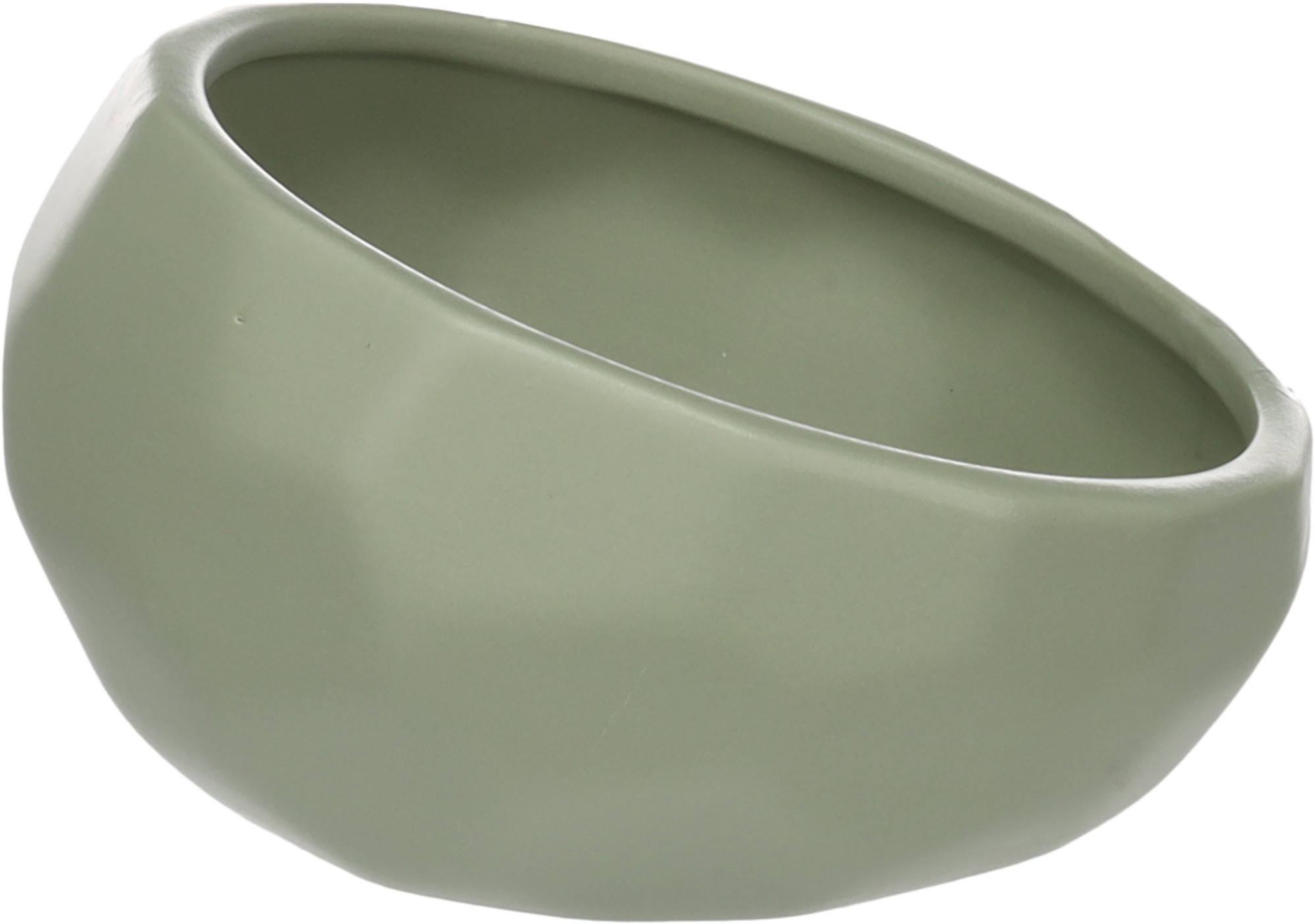 Flamingo Feeding and drinking bowl Unic Round Green