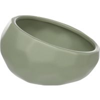 Flamingo Feeding and drinking bowl Unic Round Green