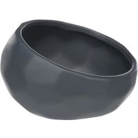 Flamingo Feeding and drinking bowl Unic Round Dark blue