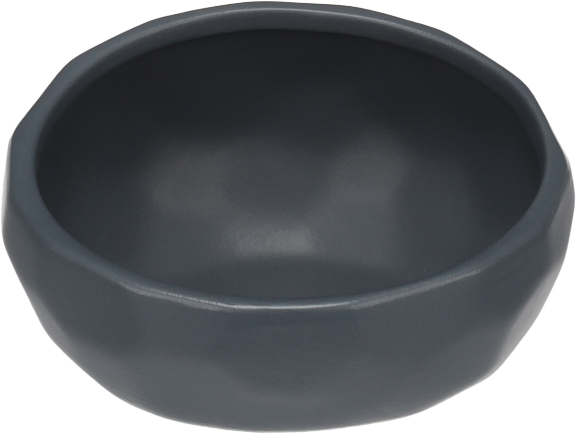 Flamingo Feeding and drinking bowl Unic Round Dark blue