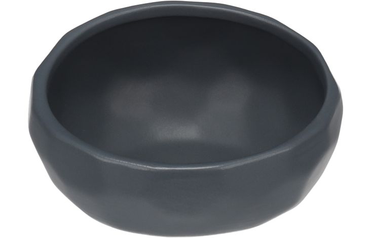 Flamingo Feeding and drinking bowl Unic Round Dark blue