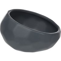 Flamingo Feeding and drinking bowl Unic Round Dark blue