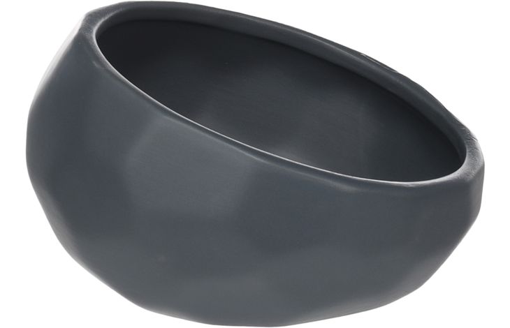 Flamingo Feeding and drinking bowl Unic Round Dark blue