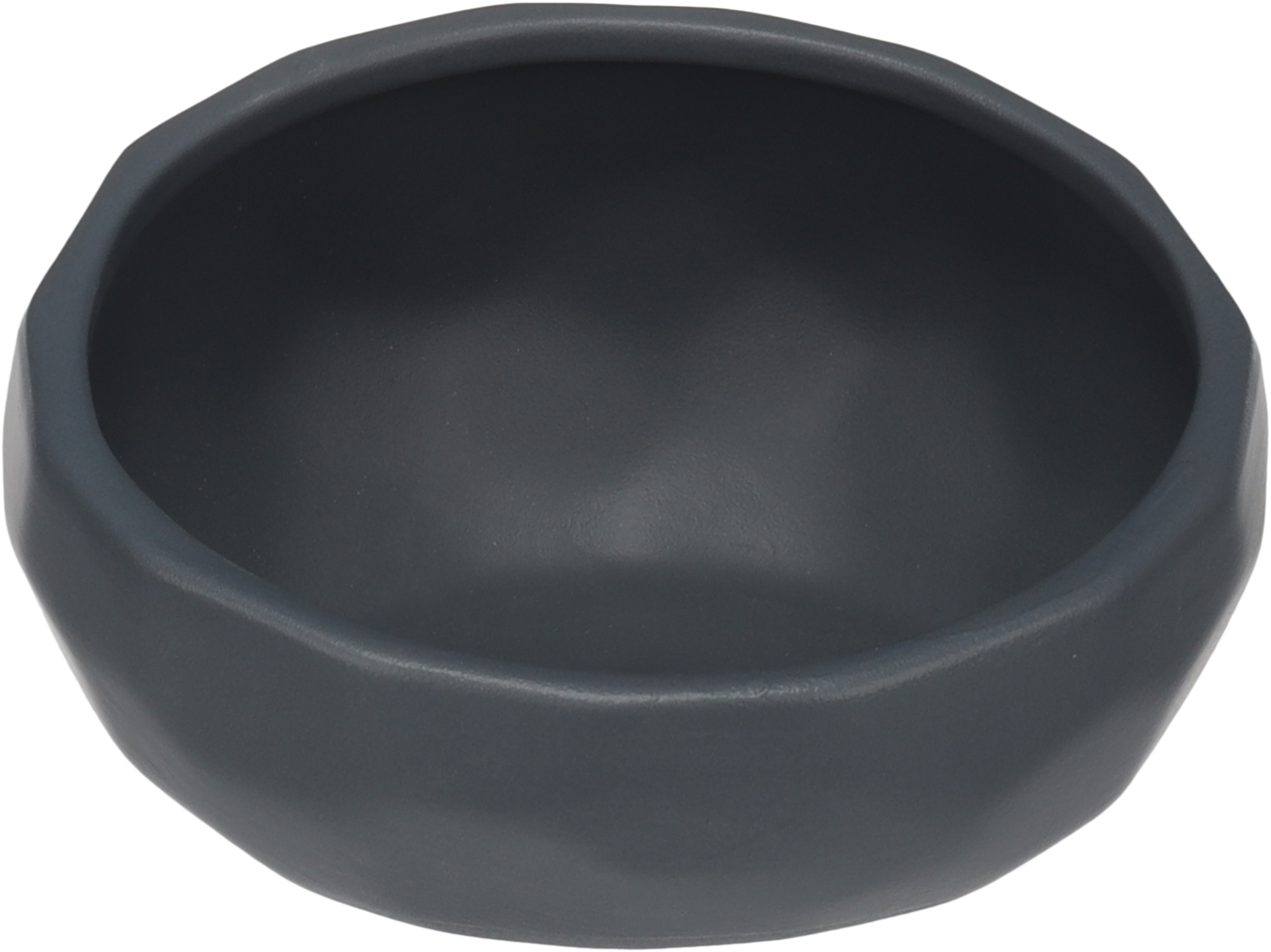 Flamingo Feeding and drinking bowl Unic Round Dark blue