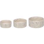 Feeding and drinking bowl Baron Round Grey