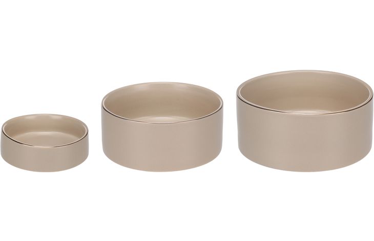 Flamingo Eet- en drinkpot Eram Rond Beige