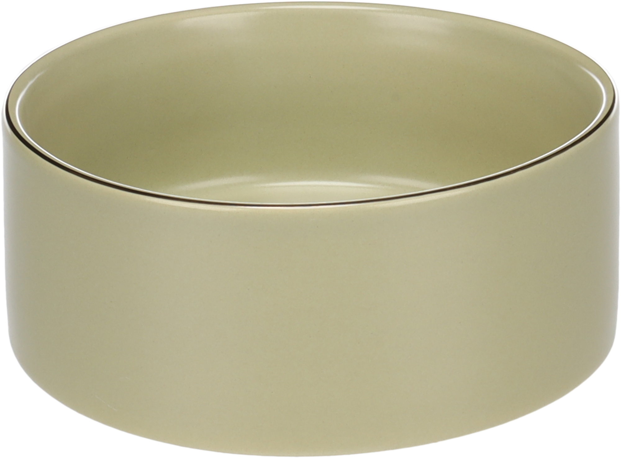 Flamingo Feeding and drinking bowl Eram Round Light green