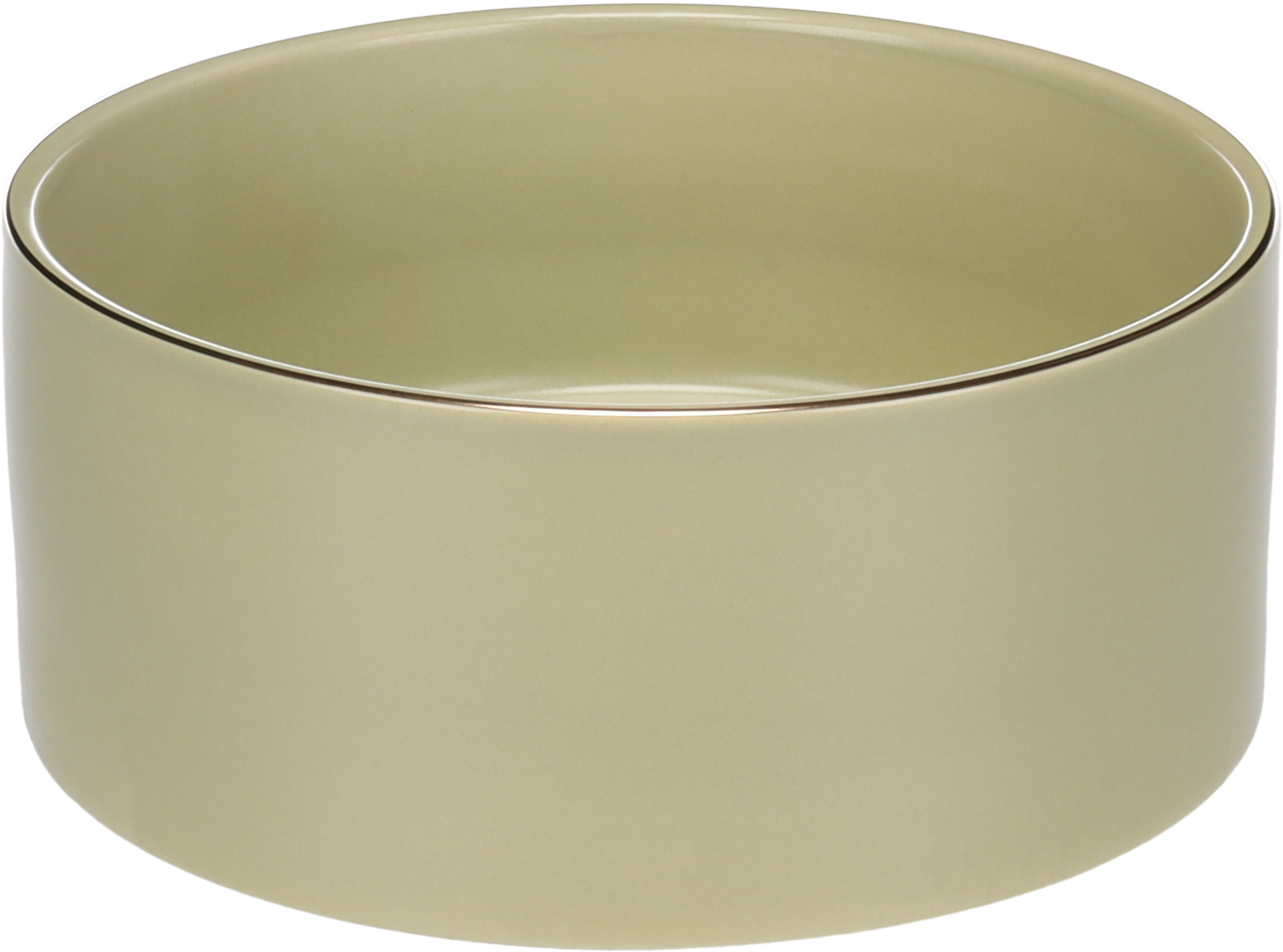 Flamingo Feeding and drinking bowl Eram Round Light green