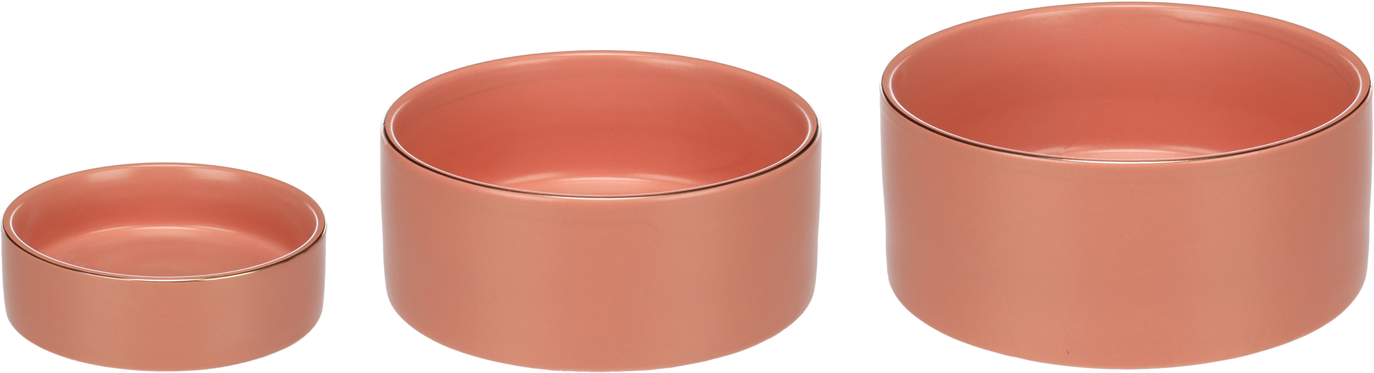 Flamingo Feeding and drinking bowl Eram Round Pink