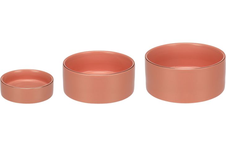 Flamingo Ciotola per cibo e acqua Eram Rotondo Rosa