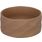 Feeding and drinking bowl Hasel Round Dark brown