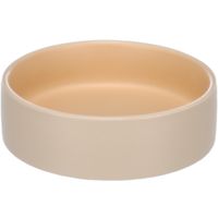 Flamingo Feeding and drinking bowl Anca Round Beige & Orange
