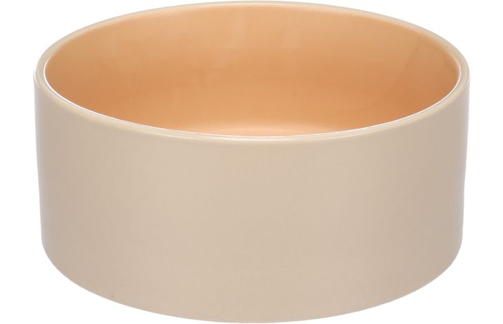 Flamingo Ciotola per cibo e acqua Anca Rotondo Beige & Arancio