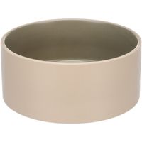 Flamingo Futter- und Trinknapf Anca Rund Beige & Grün